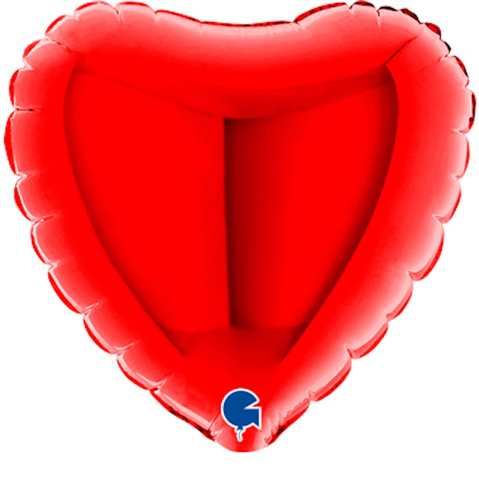 Piękne balony w kształcie serca w kolorze czerwieni zachwycą Twoją wybrankę.