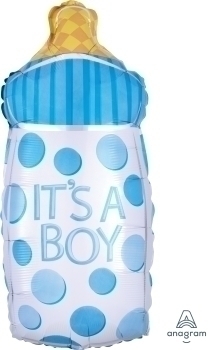 Baby Boy butelka duża niebieska