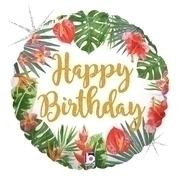 Aloha Happy Birthday na urodziny 18 cali