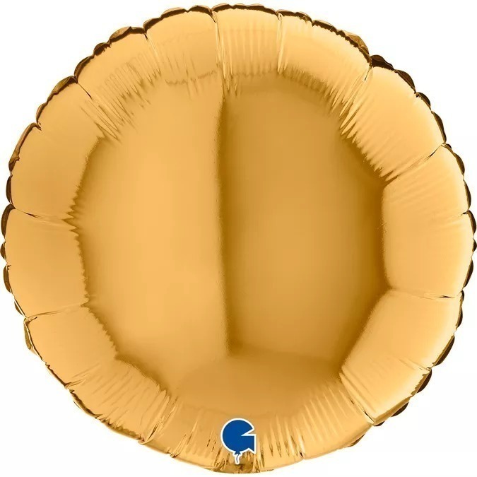 Balon złoty okrągły 18 cali