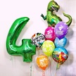 Balony urodzinowe dla fana dinozaurów balony dinozaury dla chłopca