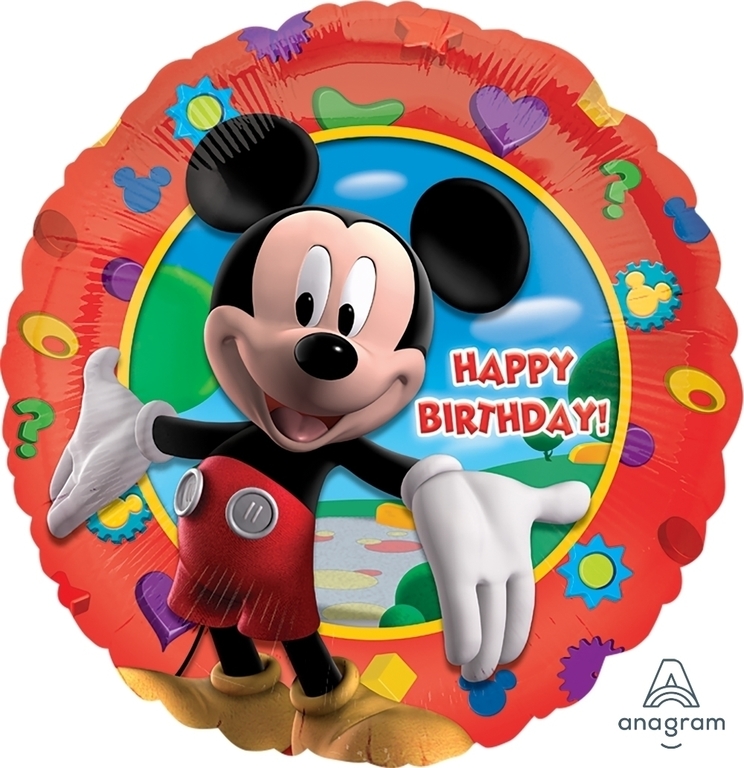 Balonik urodzinowy z Myszką Mickey
