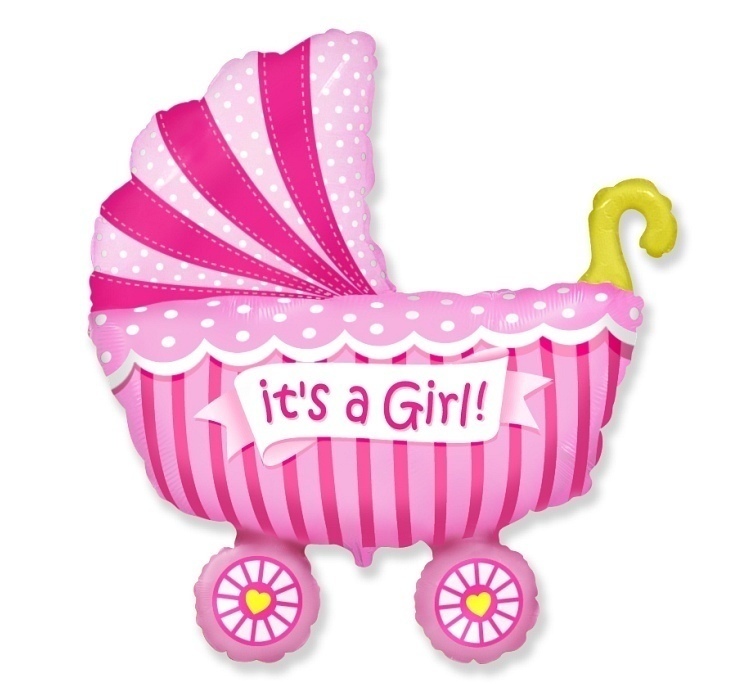 Wózek dla dziewczynki rózowy