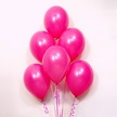 Balony lateksowe na hel lub powietrze w kolorze różowym balony dekoracyjne na przyjęcie dla dziecka gdzie kupić w internecie w Polsce