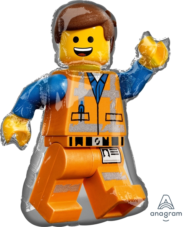 Balon dla miłośnika Lego z postacią Emmeta
