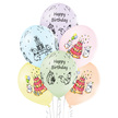 Balony na urodziny ze słodkimi zwierzaczkami myszką, zajączkiem, jeżem