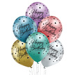 Idealne balony urodzinowe w miksie kolorów chromowane