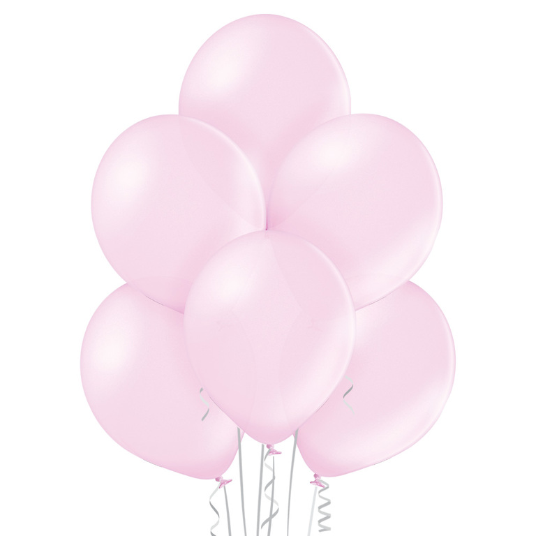 Balon jasny różowy metalizowany