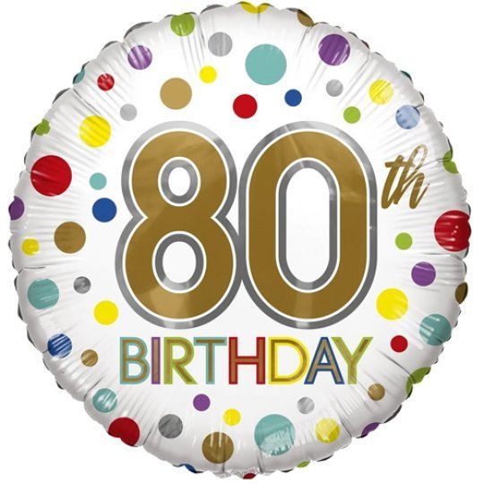 Balon 80th Birthday
