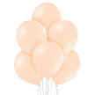 Aa33 - Balony pastelowe soft - brzoskwiniowy krem o rozmiarze 12