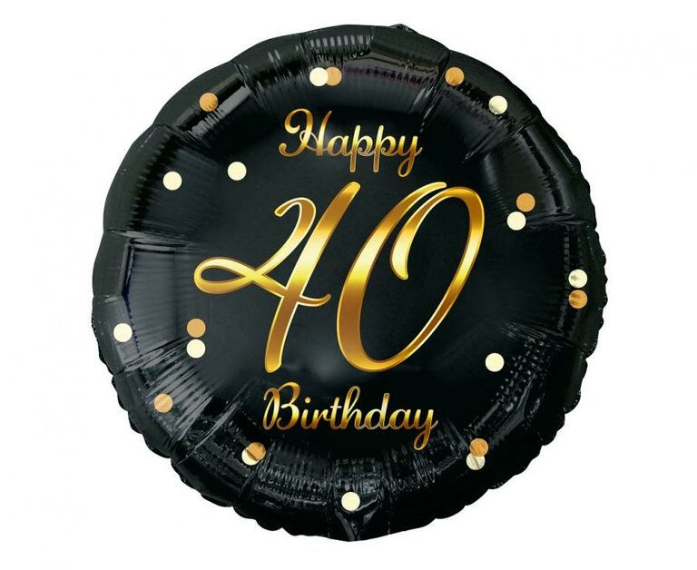 Balon dekoracyjny na 40 urodziny