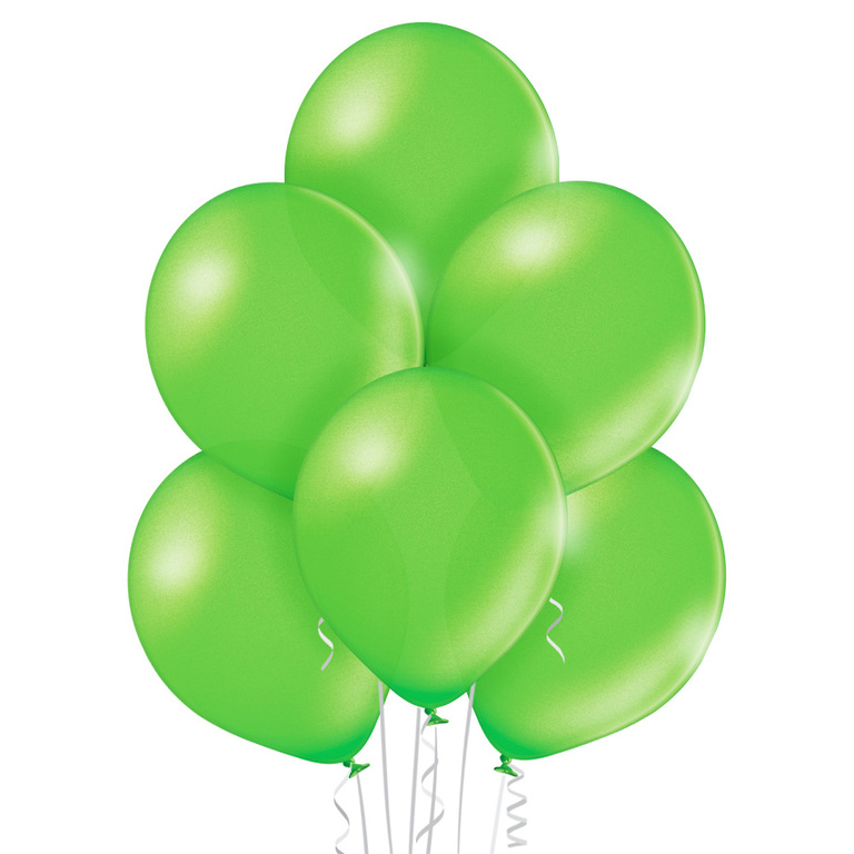 Balon metalizowany zielony