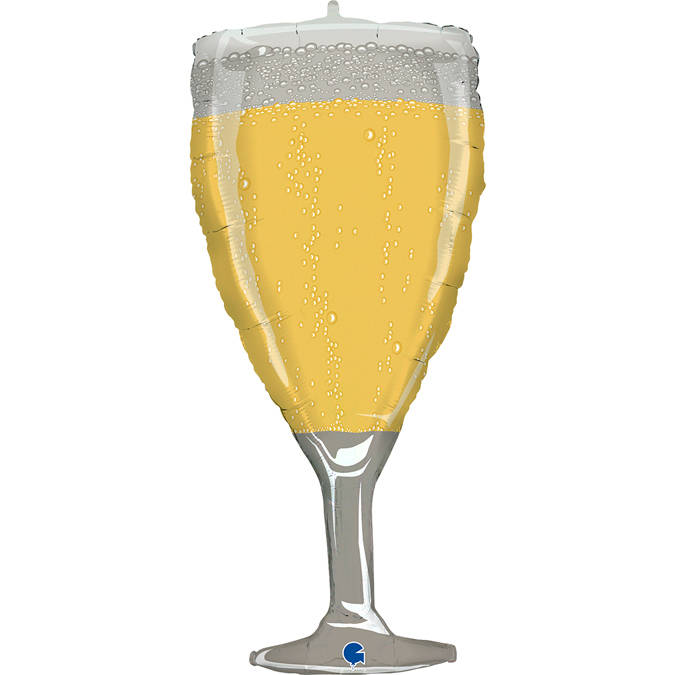 Balon kieliszek szampana idealny na urodziny, ślub , nowy rok i rocznicę