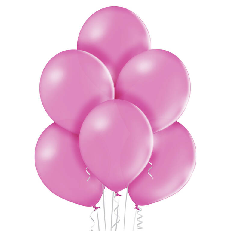Balon lateksowy w kolorze różu cyklamenowego