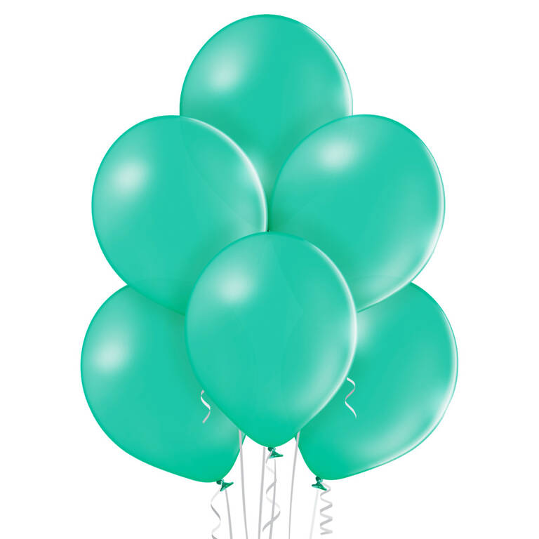 Balon lateksowy w kolorze leśnej zieleni
