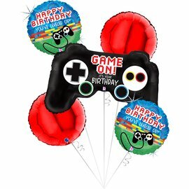 Zestaw balonów urodzinowych z padem dla miłośnika gier