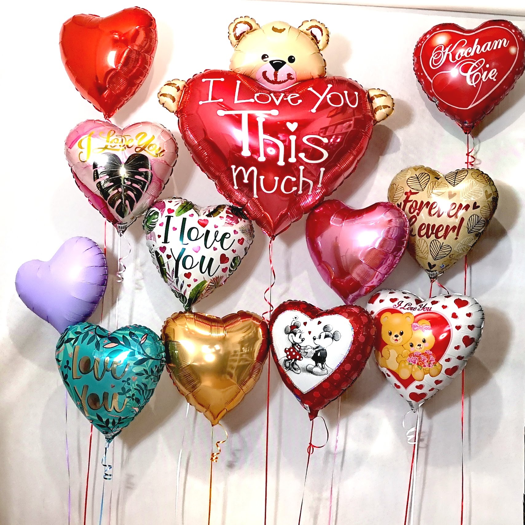 Balony w kształcie serca - Super baloniki serduszka na Walentynki